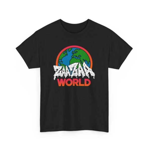 ZAAZAA WORLD Black T-Shirt - Image 4