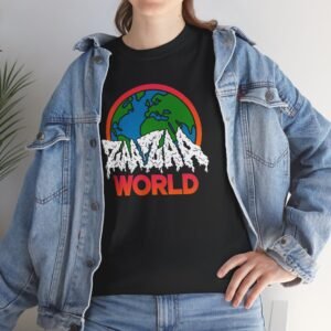 ZAAZAA WORLD Black T-Shirt