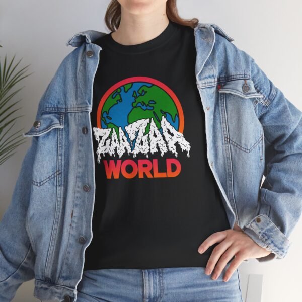 ZAAZAA WORLD Black T-Shirt