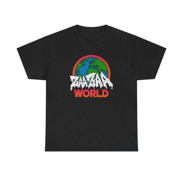 ZAAZAA WORLD Black T-Shirt - Image 2